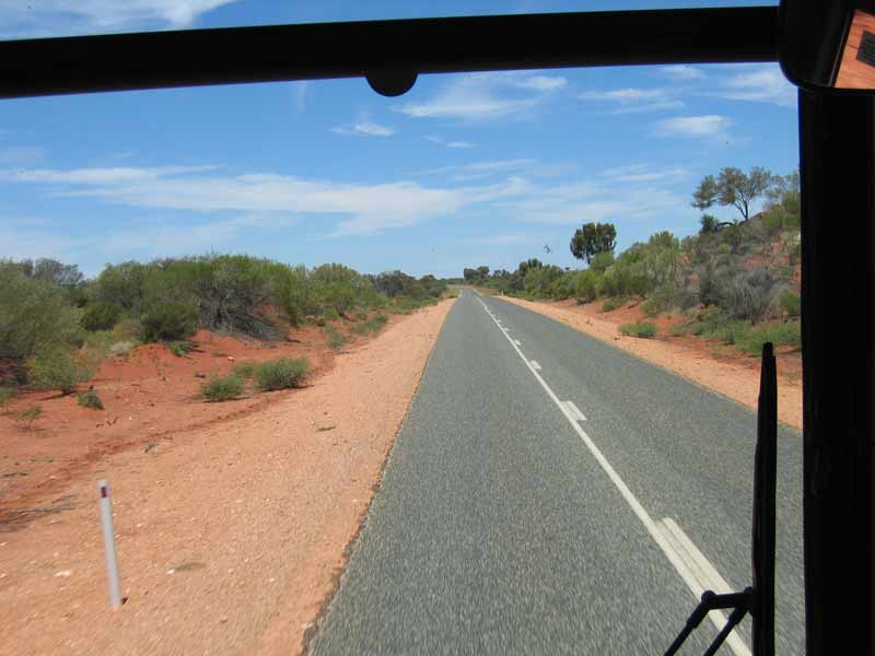 Uluru-Alice Springs road